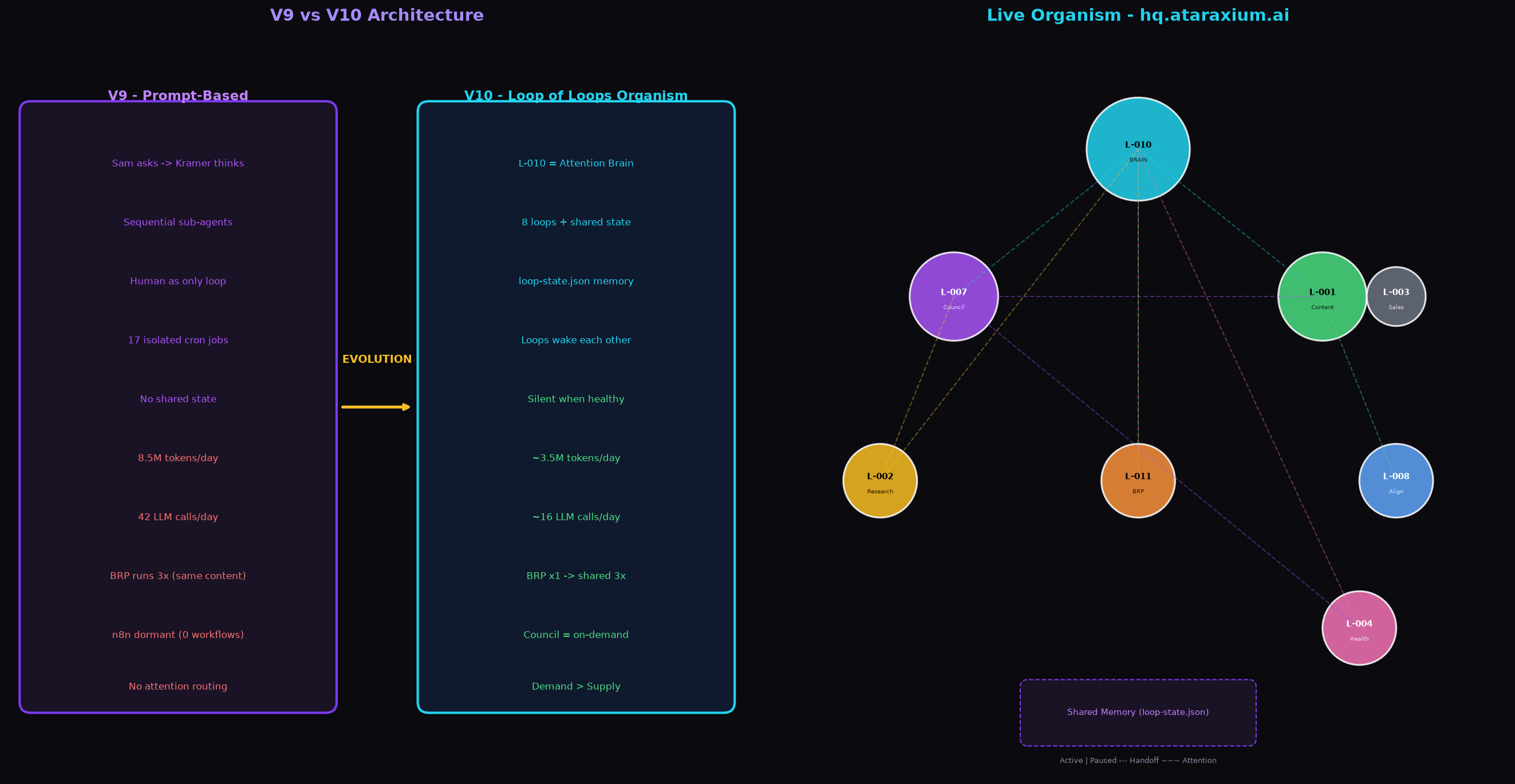 Loop of Loops Organism Map